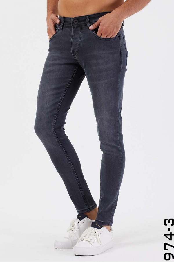 974-3 SKINNY FIT KOT PANTOLON