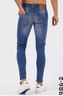 986-2 SKINNY FIT KOT PANTOLON